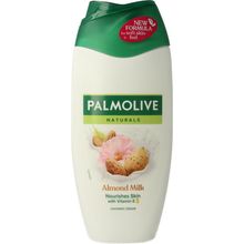Foto van Palmolive Naturals douche amandel