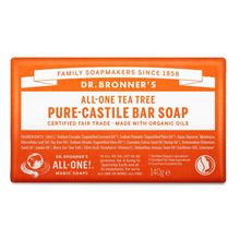 Foto van DR Bronners Barsoap tea tree