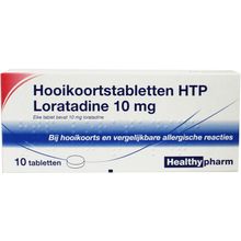 Foto van Healthypharm Loratadine hooikoorts tablet