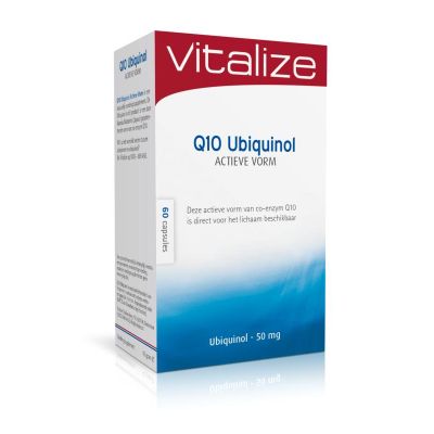 Vitalize Q10 ubiquinol 60 capsules - Q10 en ubiquinol