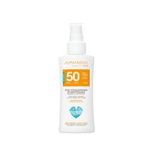 Foto van Alphanova Sun Sun spray SPF50 gevoelige huid bio