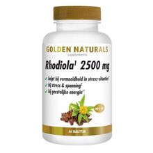 Foto van Golden Naturals Rhodiola 2500 mg