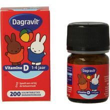 Foto van Dagravit Vitamine D tablet kids