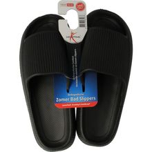 Foto van Lucovitaal orthopedische badslipper 43-44 zwart