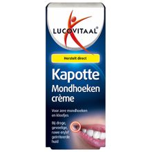 Foto van Lucovitaal Kapotte mondhoeken creme