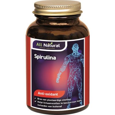 All Natural Spirulina 580mg