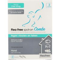 Flea Free Ectoline duo hond 2-10 kg pipet