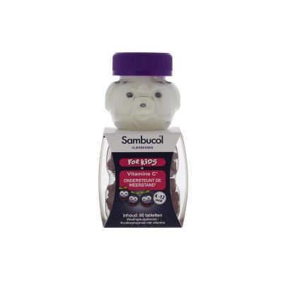 Sambucol Kauwtabletten voor kids 60 kauwtabletten - Fytotherapie