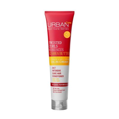 Foto van Urban Care Hibiscus & shea butter oil in cream