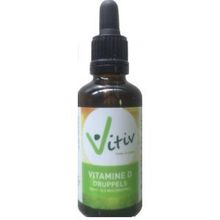 Foto van Vitiv Vitamine D3 druppels 100IU