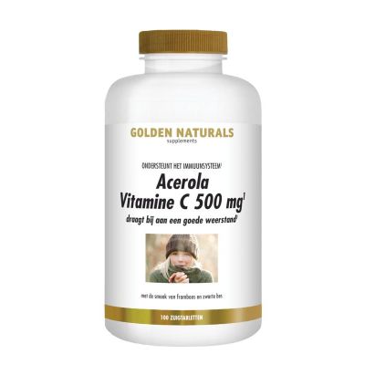 Golden Naturals Acerola Vitamine C 500 mg