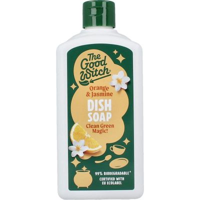 The Good Witch Afwasmiddel sinaasappel jasmijn 500 Milliliter - Afwasmiddel