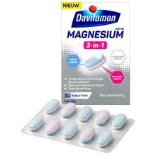 Foto van Davitamon Magnesium 3 in 1