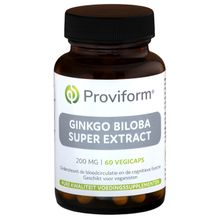 Foto van Proviform Ginkgo biloba super extract 200mg
