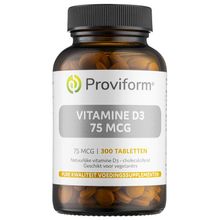 Foto van Proviform Vitamine D3 75mcg 3000IE