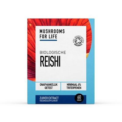 Mushrooms F Life Reishi poeder bio