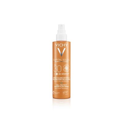 Vichy Capital soleil uv cell protect fluide spray SPF30 200 Milliliter - In de zon