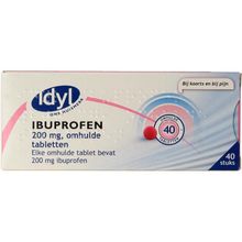 Foto van Idyl Ibuprofen 200mg suikervrij