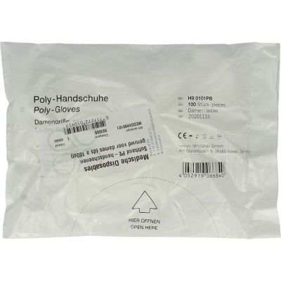 Onderzoekhandschoen softhand poly dames 100 stuks - Handschoenen