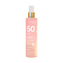 Foto van Alphanova Sun Glitter pink sun oil bio SPF50