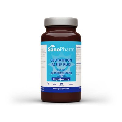 Sanopharm high quality glutathion act pl Sanopharm high quality glutathion act pl 30 capsules - Overige producten