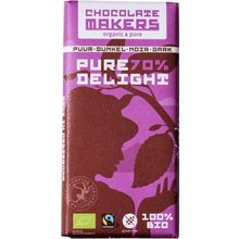 Foto van Chocolatemakers Pure delight 70% puur bio