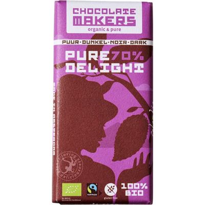 Chocolatemakers Pure delight 70% puur bio