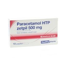 Foto van Healthypharm Paracetamol 500 mg