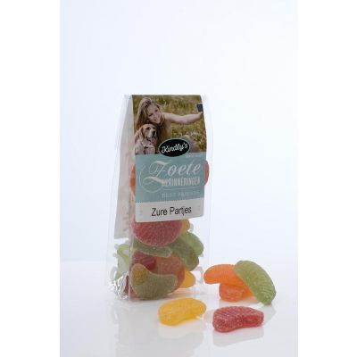 Zure partjes zoete herinneringen 150 gram - Snoep en chocola