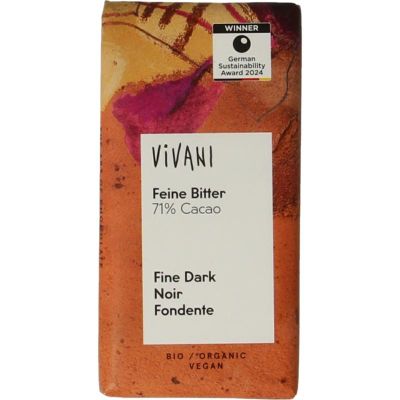 Vivani Chocolade minibars puur 71%