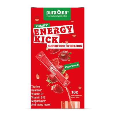 Purasana Hydration superfoods energy kick 45 gram - Voeding