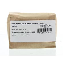 Foto van Mentholkristallen natuurlijk