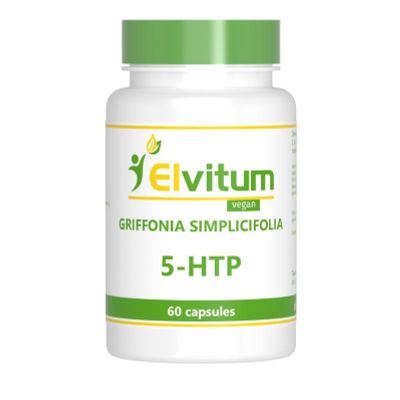 Elvitaal/elvitum Griffonia simplicifolia 5-HTP Elvitaal/elvitum Griffonia simplicifolia 5-HTP 60 vegicaps - Overige vitaminen/mineralen