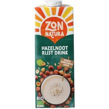 Foto van Zonnatura Rijst hazelnoot drink