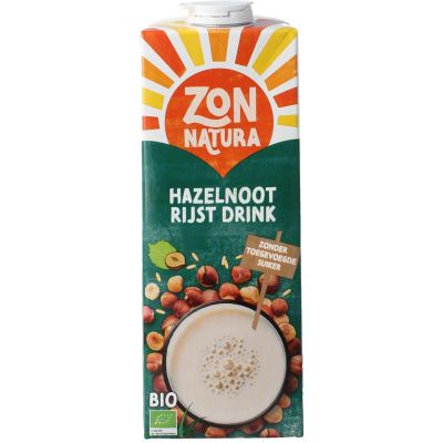 Foto van Zonnatura Rijst hazelnoot drink