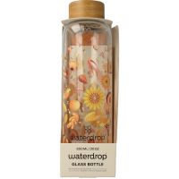 Waterdrop Glazen drinkfles youth 600ml