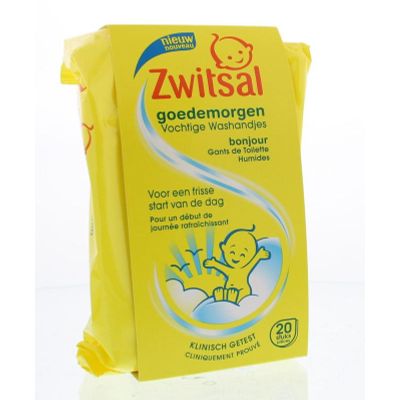 Zwitsal Goedemorgen vochtige washandjes