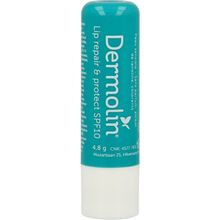 Foto van Dermolin Lip repair & protect SPF10