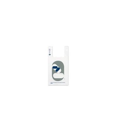 Draagtas LLDPE NR3 hemdmodel 200x120x370 1000 stuks - 