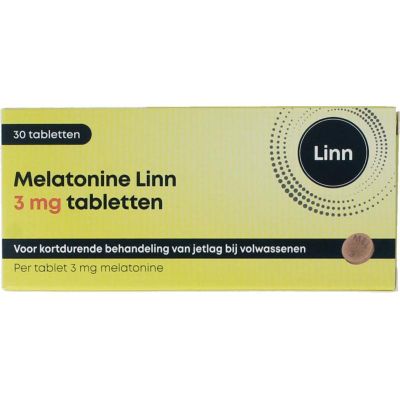 Linn Pharma Melatonine 3mg Linn Pharma Melatonine 3mg 30 tabletten - Overig zelfzorg