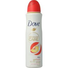 Foto van Dove Go fresh peach deo spray