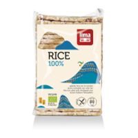 Lima Rijstwafels zout dun recht