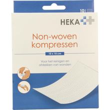 Foto van Heka Klein Non-woven kompres 10 x 10 cm
