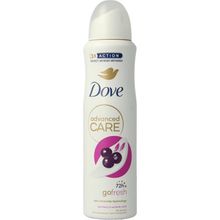 Foto van Dove Deodorant spray advanced acai & waterlily