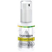 Lichtwesen Ik start door energiespray