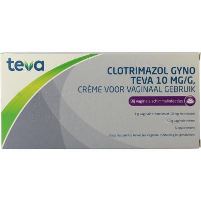 Teva Clotrimazol gyno 10mg creme