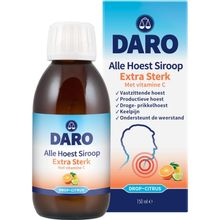 Foto van Daro Alle Hoest Siroop extra sterk met vitamine C