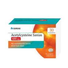 Foto van Acetyl cysteine 600 mg