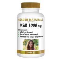 Golden Naturals MSM (zink & bioperine)