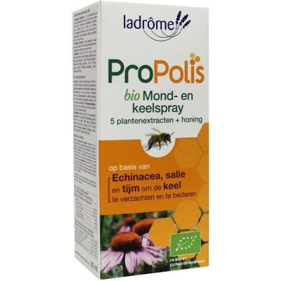 La Drome Propolis keel- en mondspray bio